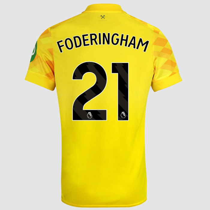 Adults Away Goalkeeper Shirt 24/25 - Yellow