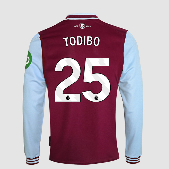 West Ham 24/25 Junior L/S Home Shirt