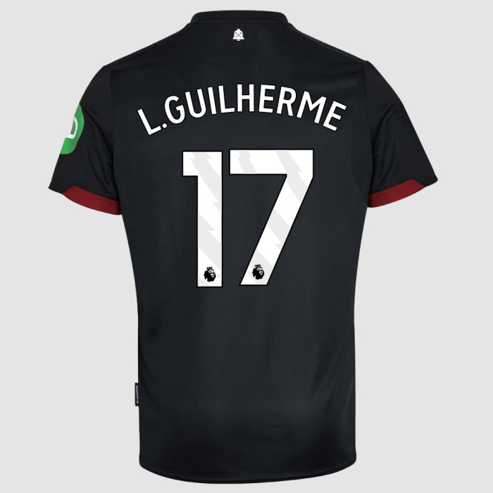 Under 18 Away Shirt 24/25 - Black