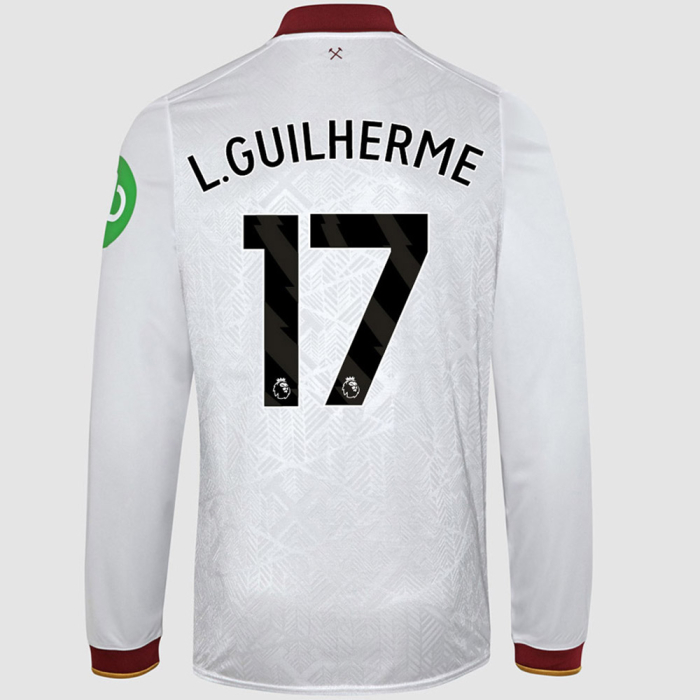 Adult Long Sleeve Third Shirt 24/25 - White