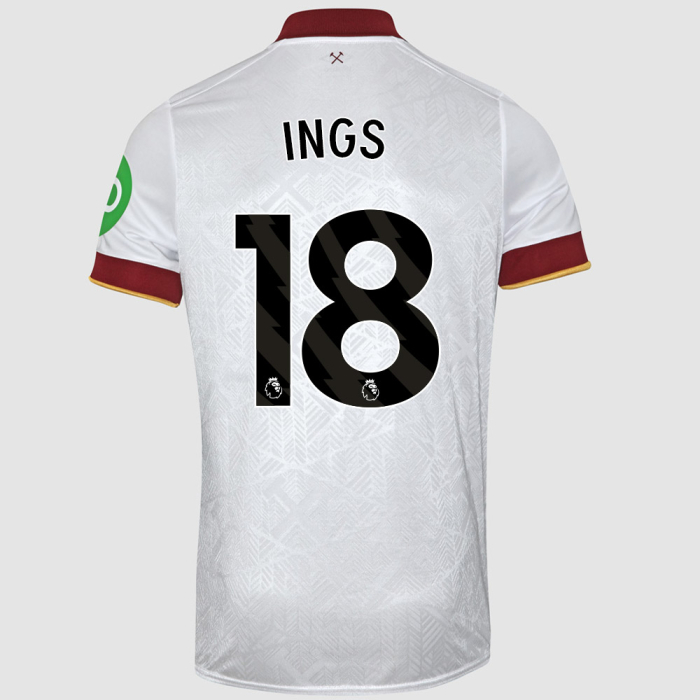 Under 18 Third Shirt 24/25 - White