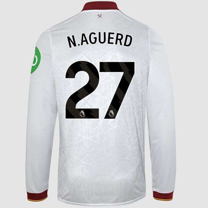 Adult Long Sleeve Third Shirt 24/25 - White