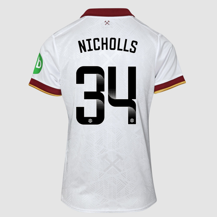 Women's Unsponsored Third Shirt 24/25 - White