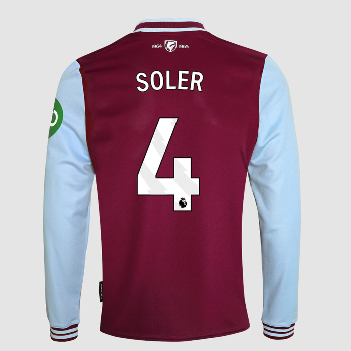 West Ham 24/25 Junior L/S Home Shirt