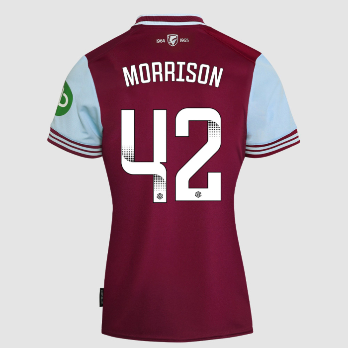 Women's Unsponsored Home Shirt 24/25 - Claret/Blue