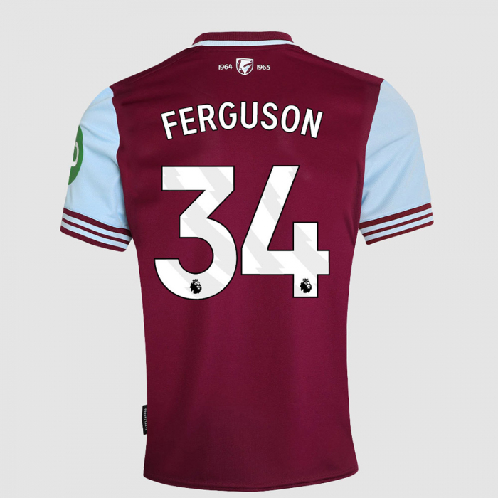 Junior Home Shirt 24/25 - Claret/Blue