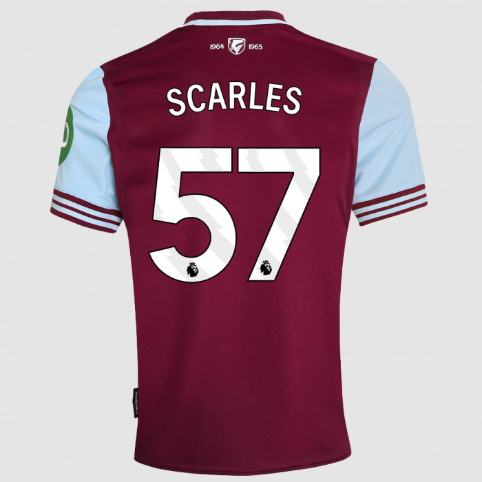 Under 18 Home Shirt 24/25 - Claret/Blue