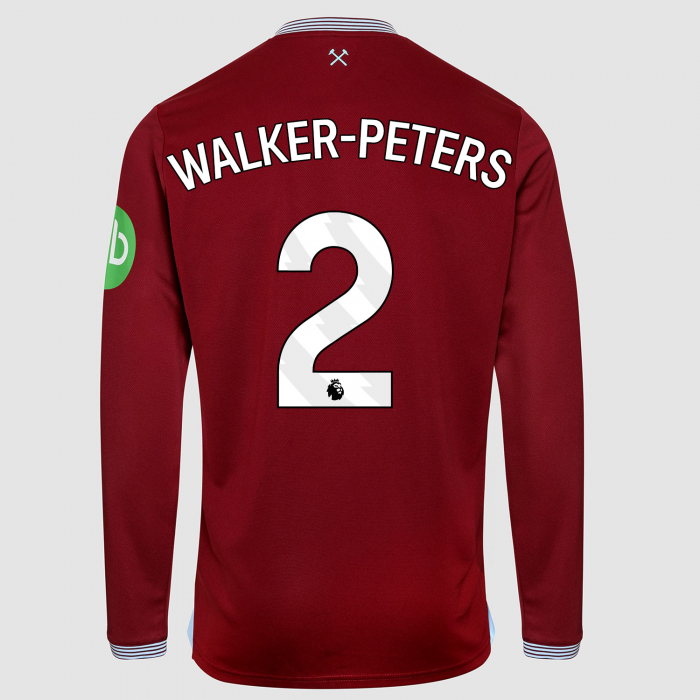 West Ham 25/26 Adults Long Sleeve Home Shirt 