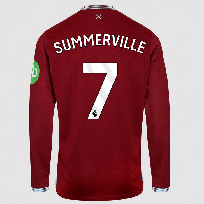 West Ham 25/26 Adults Long Sleeve Home Shirt 