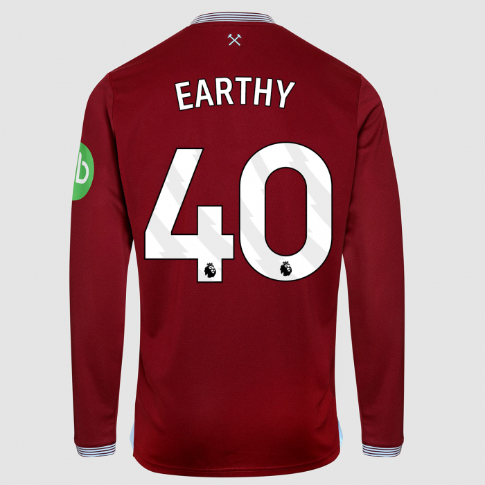 West Ham 25/26 Adults Long Sleeve Home Shirt 