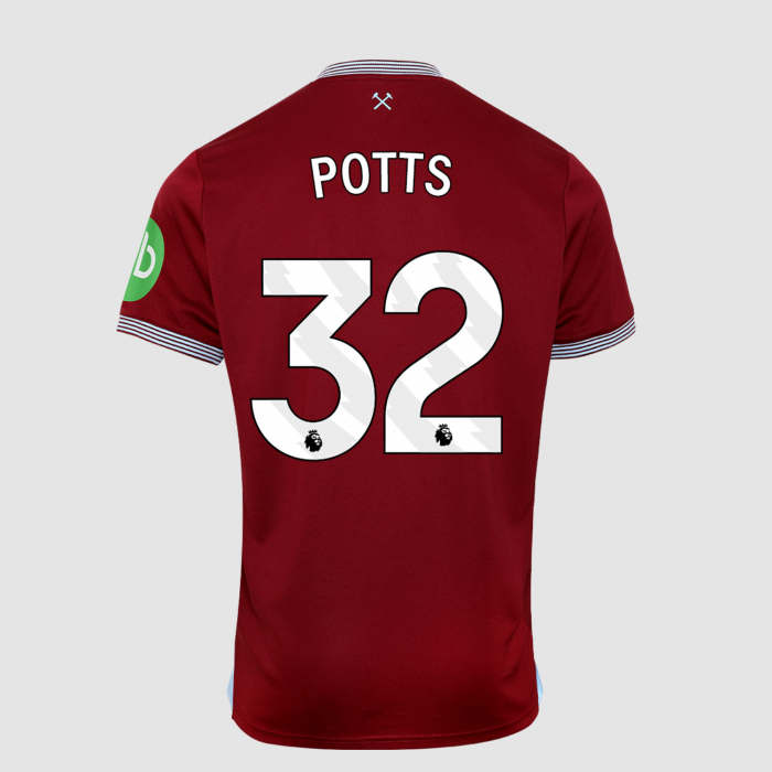 West Ham 25/26 Junior Home Shirt 