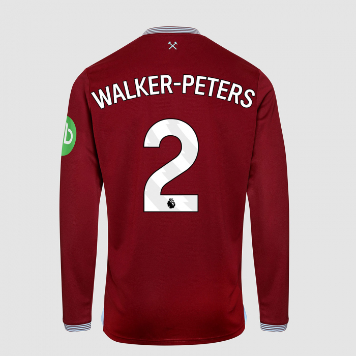 West Ham 25/26 Junior Long Sleeve Home Shirt 
