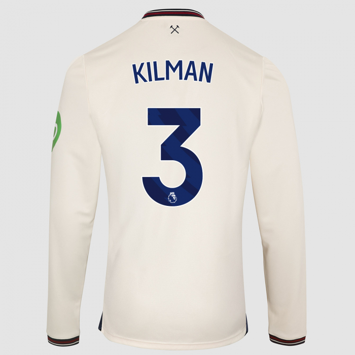 West Ham 25/26 Adults Long Sleeve Away Shirt