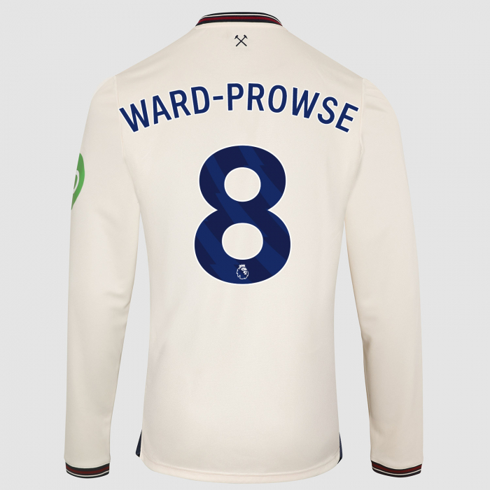 West Ham 25/26 Adults Long Sleeve Away Shirt