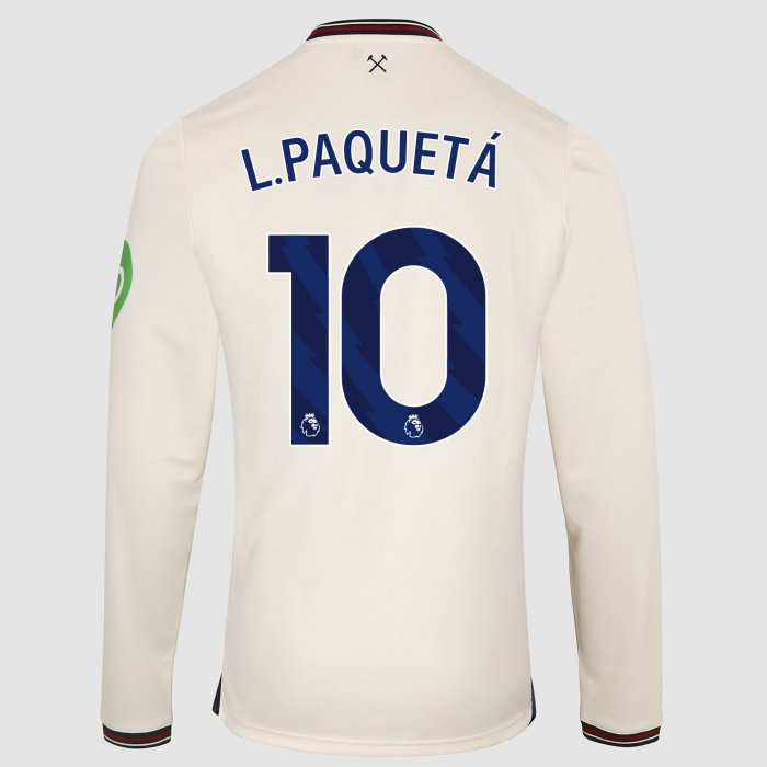 West Ham 25/26 Adults Long Sleeve Away Shirt
