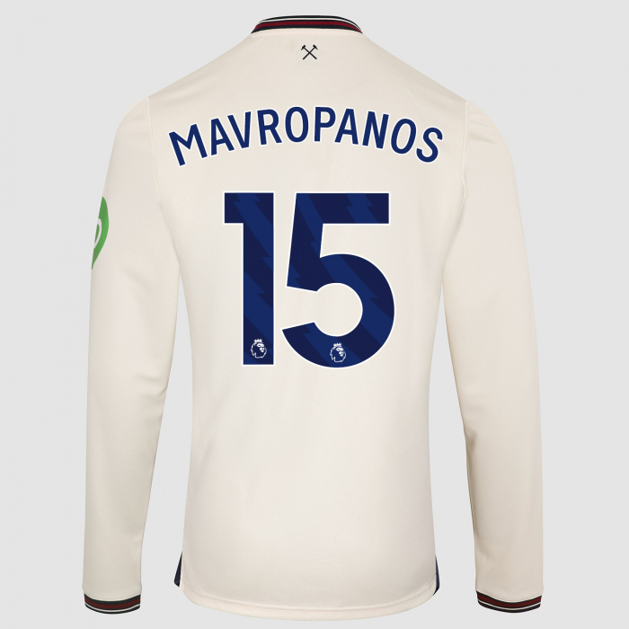 West Ham 25/26 Adults Long Sleeve Away Shirt