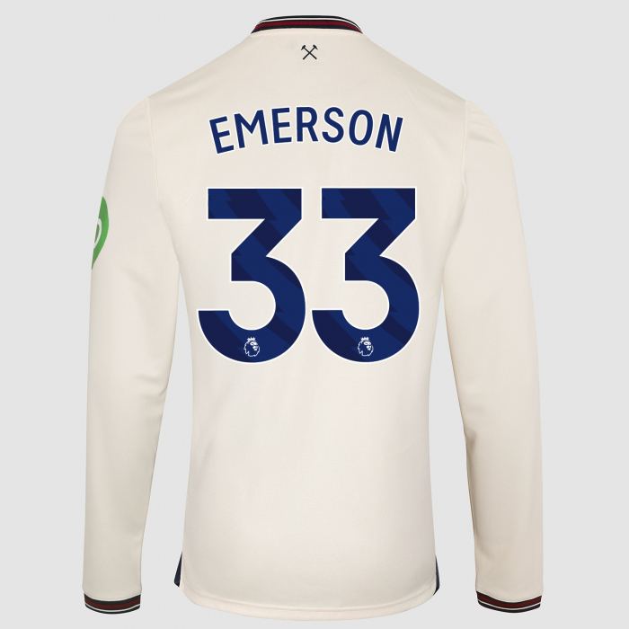 West Ham 25/26 Adults Long Sleeve Away Shirt