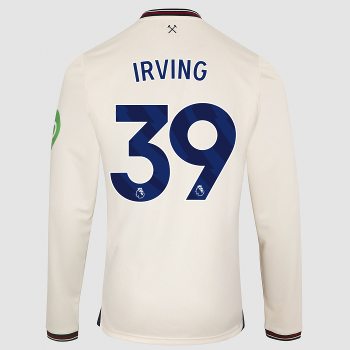 West Ham 25/26 Adults Long Sleeve Away Shirt