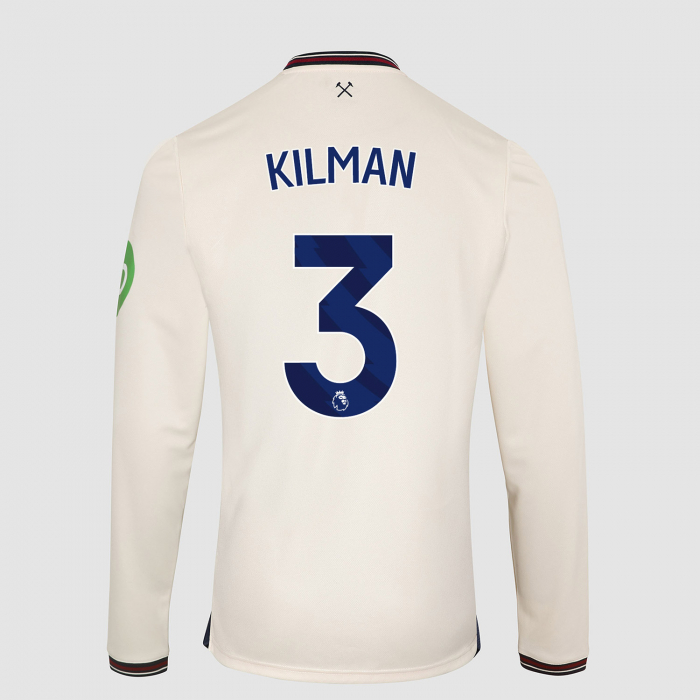 West Ham 25/26 Junior Long Sleeve Away Shirt