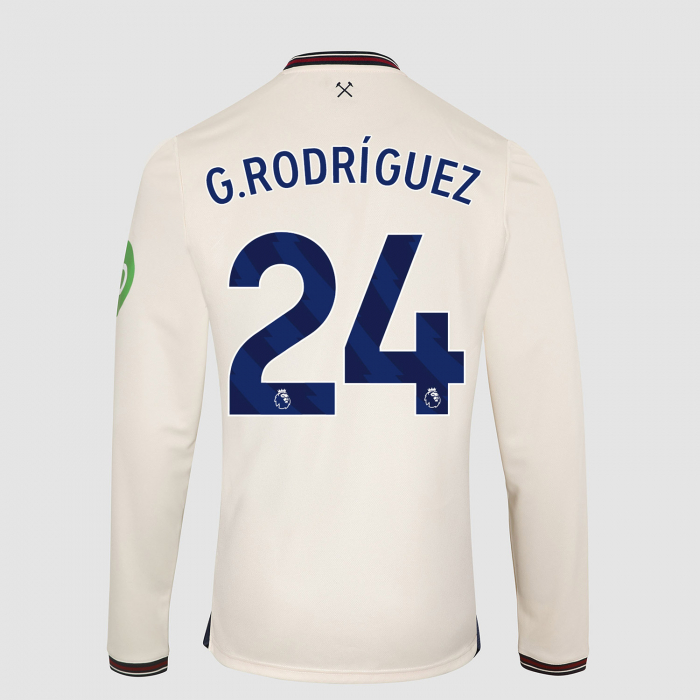West Ham 25/26 Junior Long Sleeve Away Shirt