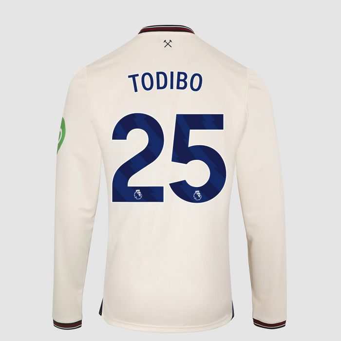 West Ham 25/26 Junior Long Sleeve Away Shirt