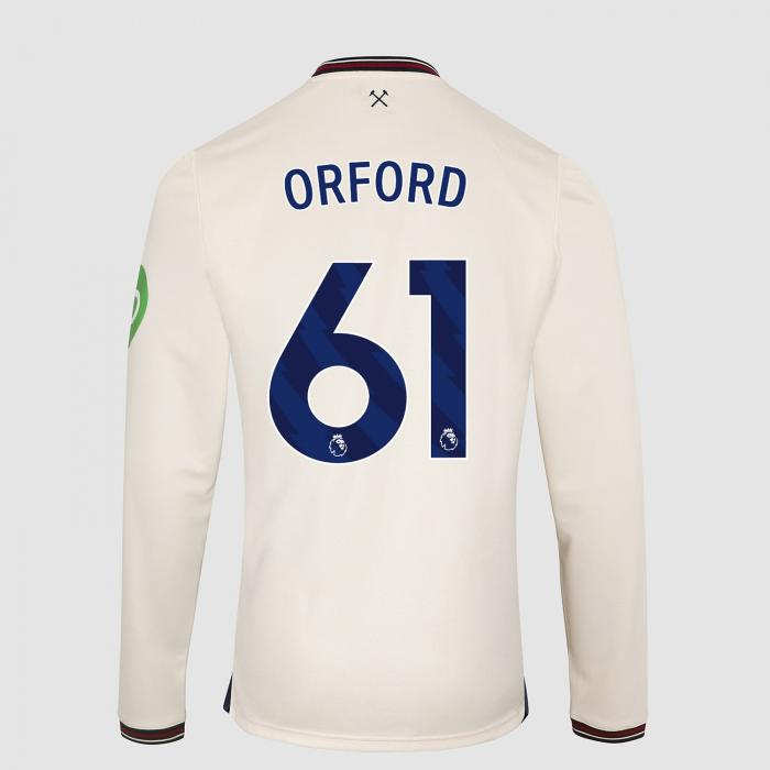 West Ham 25/26 Junior Long Sleeve Away Shirt