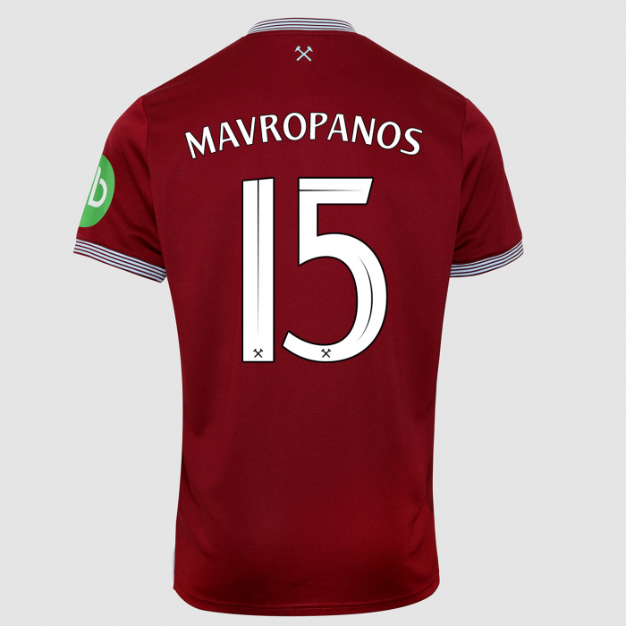 West Ham 25/26 Adults Unsponsored Home Shirt 