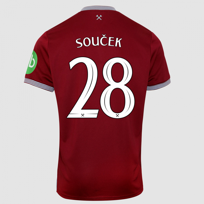 West Ham 25/26 Adults Unsponsored Home Shirt 