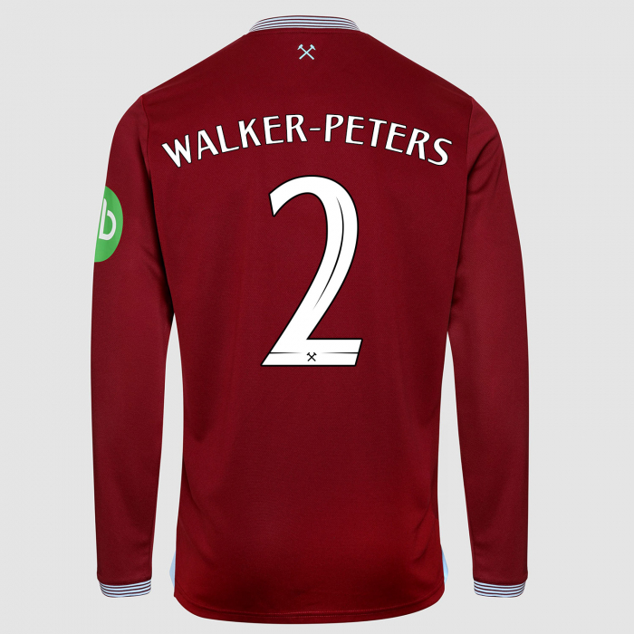 West Ham 25/26 Adults Long Sleeve Home Shirt 