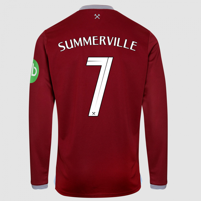 West Ham 25/26 Adults Long Sleeve Home Shirt 