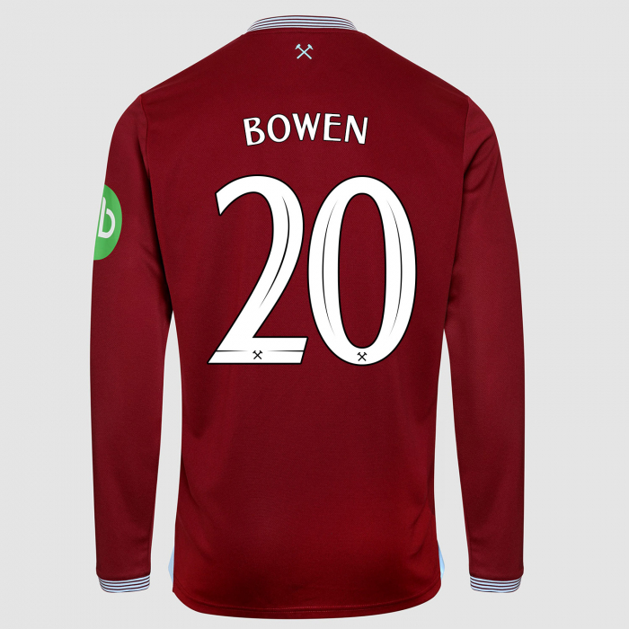 West Ham 25/26 Adults Long Sleeve Home Shirt 