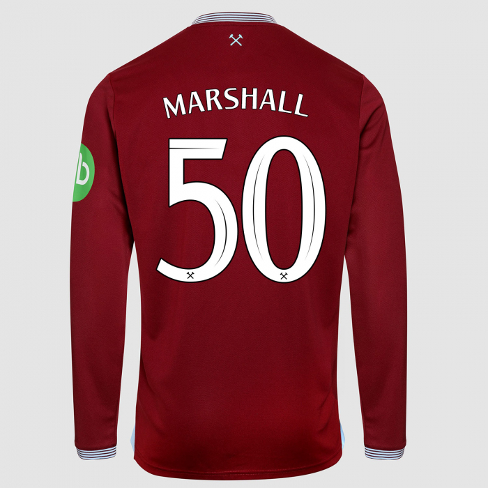 West Ham 25/26 Adults Long Sleeve Home Shirt 