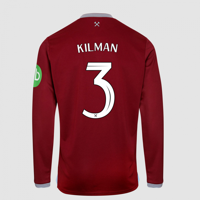 West Ham 25/26 Junior Long Sleeve Home Shirt 