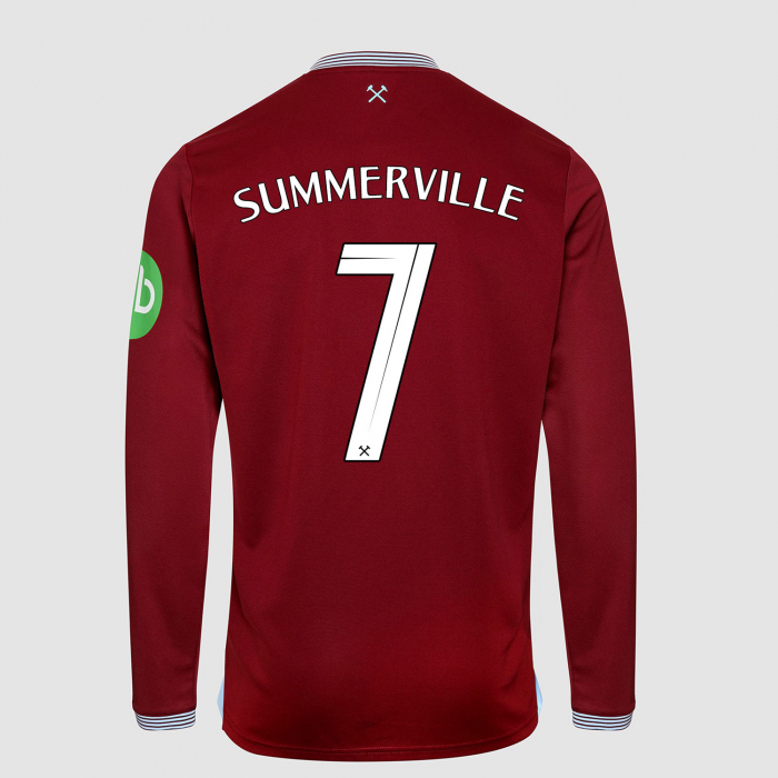 West Ham 25/26 Junior Long Sleeve Home Shirt 