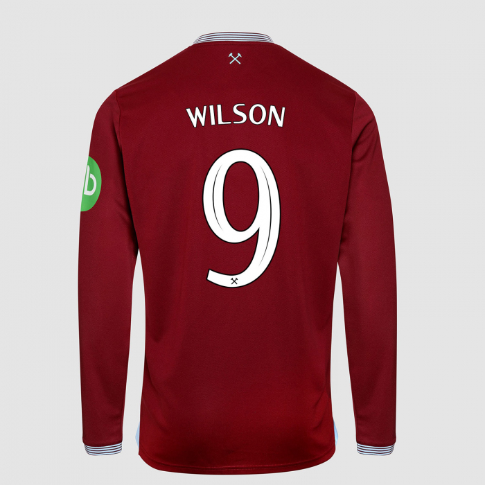 West Ham 25/26 Junior Long Sleeve Home Shirt 