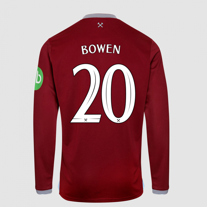 West Ham 25/26 Junior Long Sleeve Home Shirt 