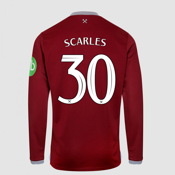 West Ham 25/26 Junior Long Sleeve Home Shirt 