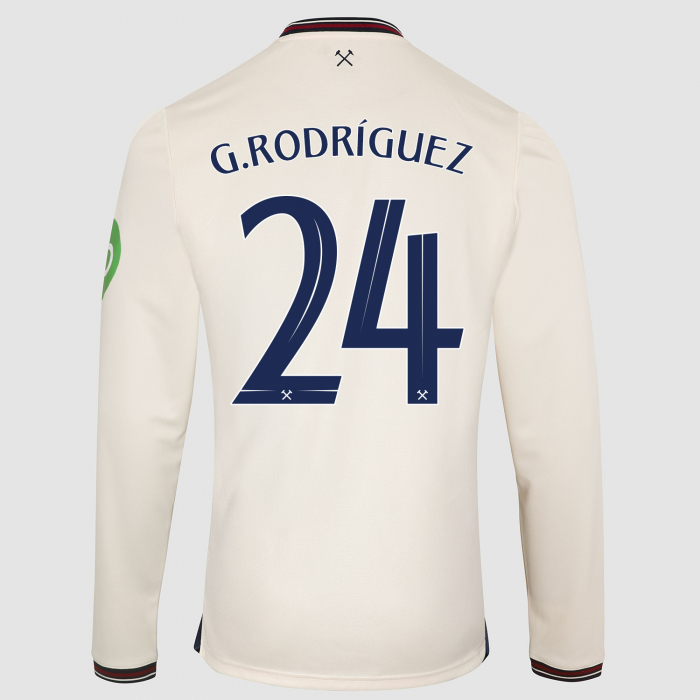 West Ham 25/26 Adults Long Sleeve Away Shirt