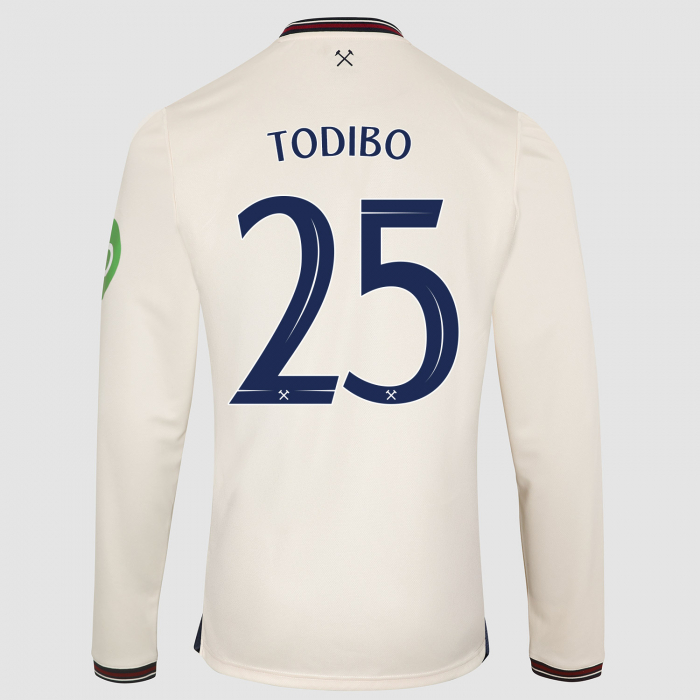 West Ham 25/26 Junior Long Sleeve Away Shirt