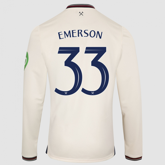 West Ham 25/26 Junior Long Sleeve Away Shirt
