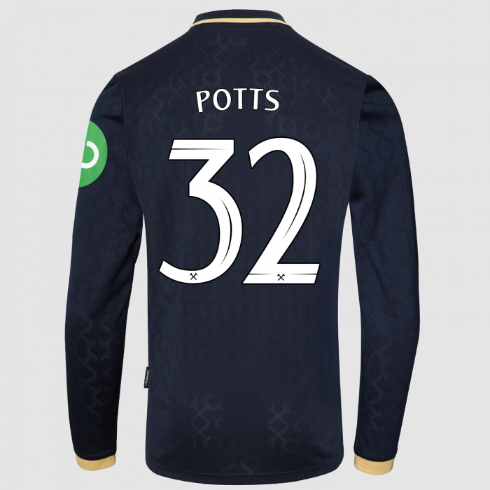 West Ham 25/26 Adults Long Sleeve Third Shirt