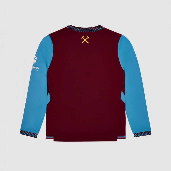 West Ham 26/27 Youth Home Long Sleeve Shirt 